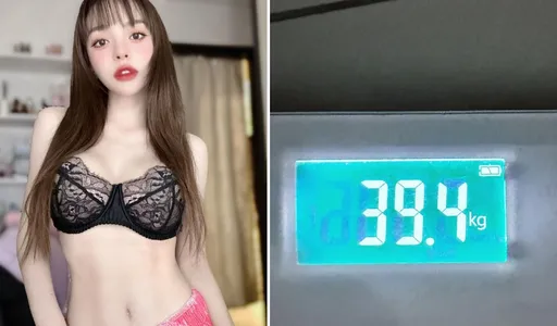 女星瘦到體重沒有4字頭 網友憂「颱風來會被吹走」