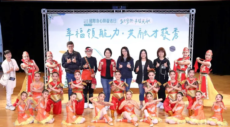 竹市府邀身障朋友舉辦音樂表演會。新竹市府提供