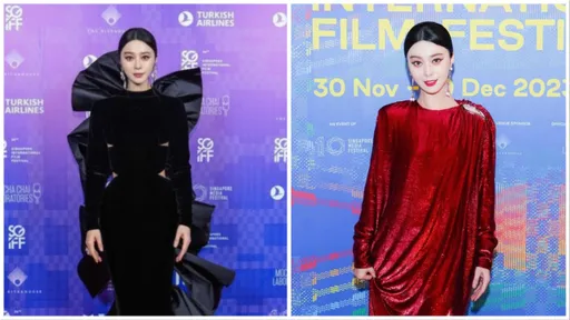 范冰冰霸氣返紅毯!「蜈蚣裝」上身卻出槌 高顏值也救不了