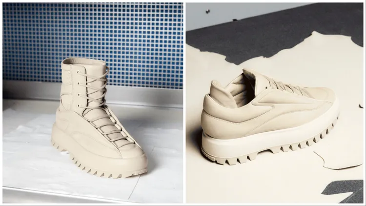 聯名鞋款擁有高筒和低筒2種款式。品牌提供