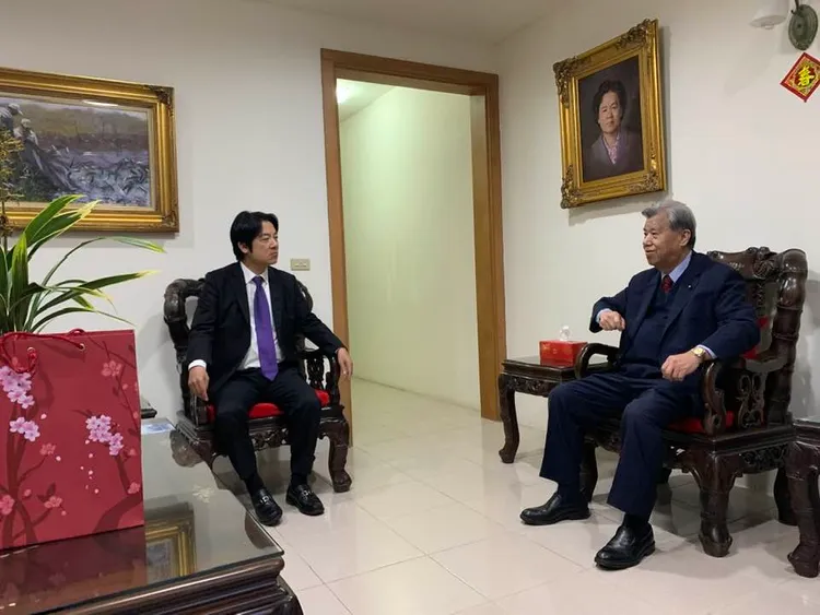 賴清德萬里老家內部陳設。翻攝自廖英熙臉書