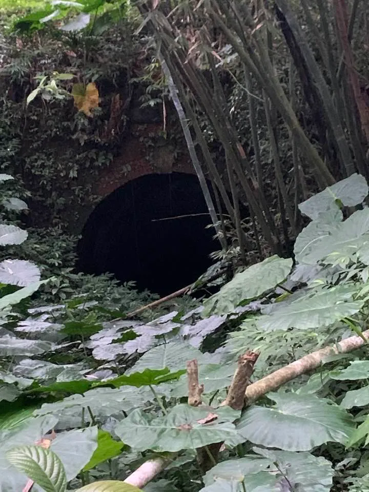 賴清德老家附近就有礦洞。翻攝自廖英熙臉書