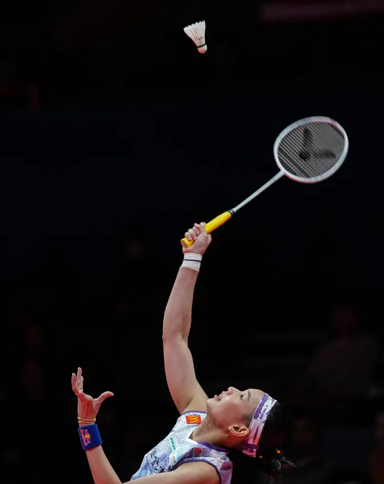 戴資穎。新華社