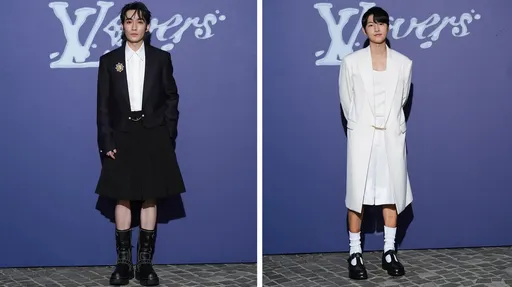 朱一龍、宋仲基難得穿裙子還是帥!人氣壓制王鶴棣、龔俊