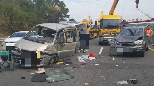 台電工程釀國道1死3傷 高公局:施工尚未核准也沒有通報