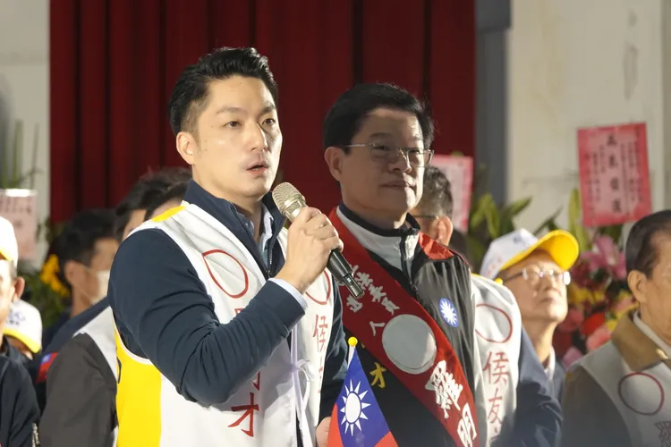 蔣萬安分享他擔任立委時與羅明才的小故事。江孟謙攝