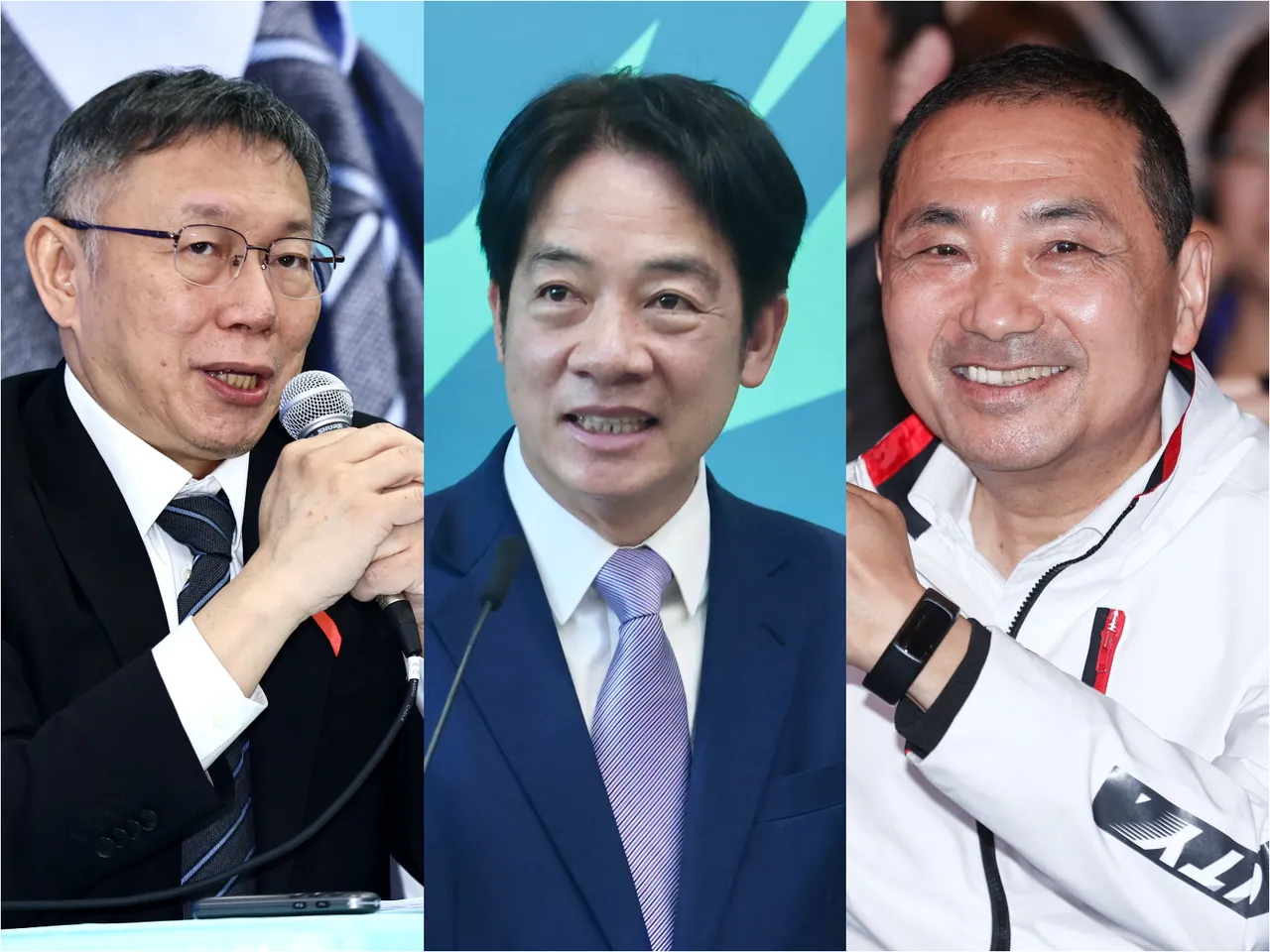 美麗島電子報今發布第91波追蹤民調,藍綠兩組支持度只差距3.1%,民眾黨柯盈配持續位居第三。資料照