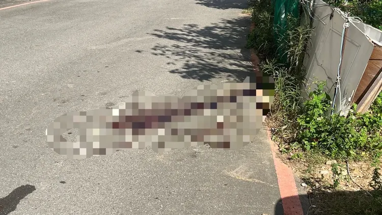 鄭男砍殺一對夫妻後畏罪跳樓自殺，釀成3屍悲劇。翻攝畫面