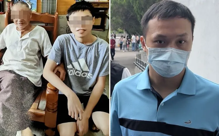 名下擁有父親贈與5億房產的賴姓高中生（中），與夏姓地政士助理（右）同婚2小時後墜樓身亡，堪稱2023年最離奇的刑案之一。資料照片