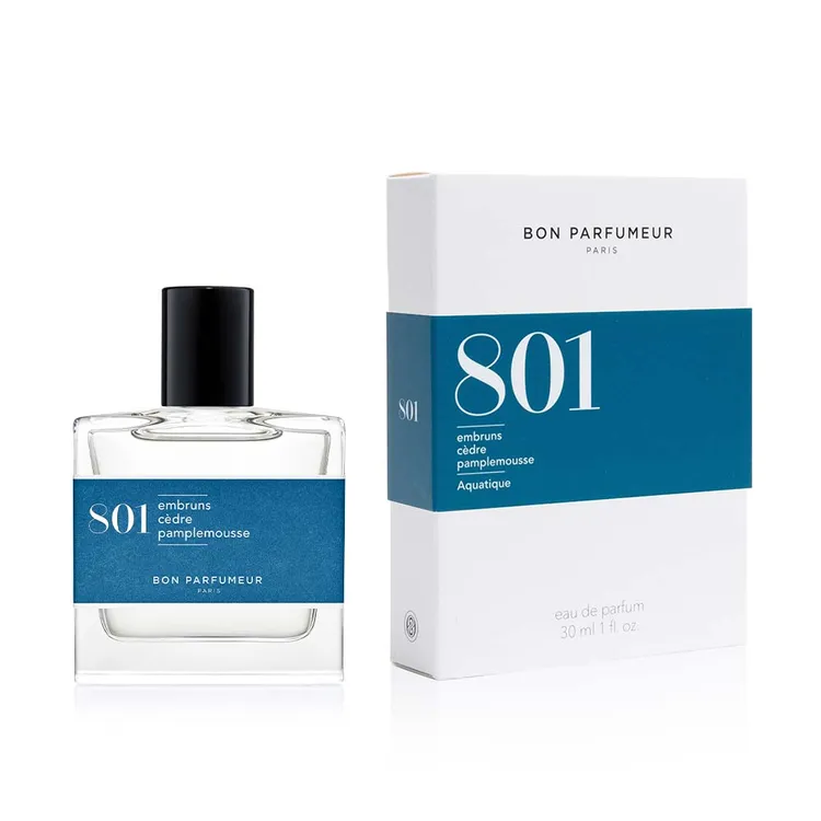 很適合與#102與#004搭配的海洋氣息#801，15ml／1080元、30ml／1580元。品牌提供。品牌提供