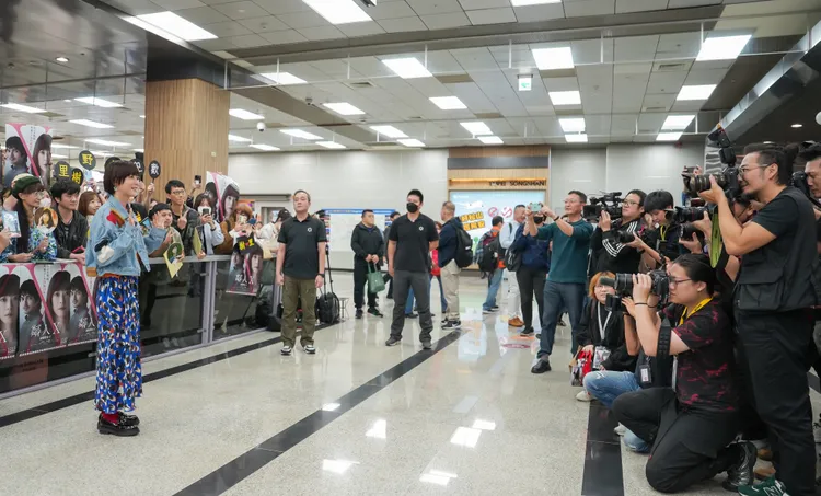 上野樹里睽違8年來台，粉絲擠爆現場。天馬行空提供