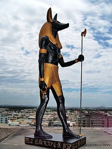 還有眼尖的網友說小黑是埃及神話中的死亡之神阿努比斯 。翻攝《路上觀察學院》社團