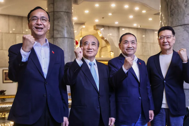 王金平確定接任侯友宜全國後援會總會長。林林攝