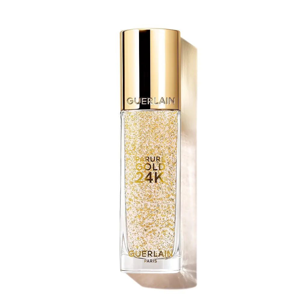24K 纯金保湿持妆凝露（玫瑰金) ，35ml／3100元。品牌提供。品牌提供