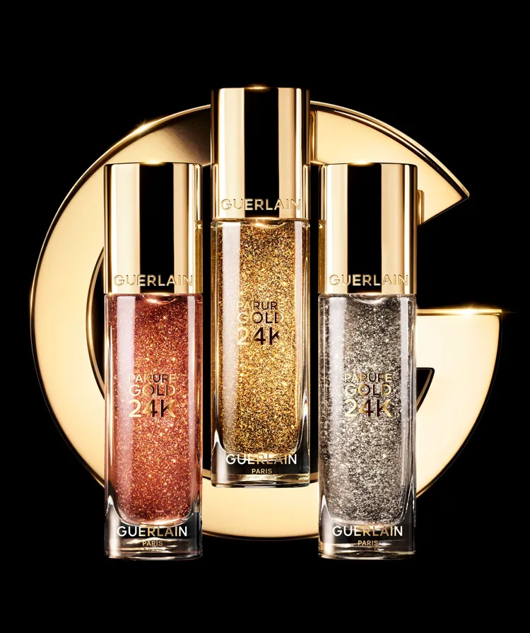 24K純金保濕持妝凝露，各35ml／3100元。品牌提供