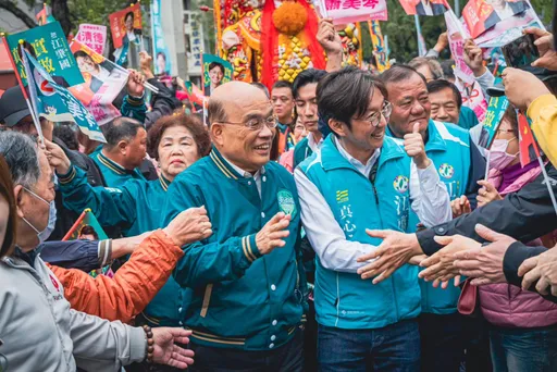 蘇貞昌為江肇國站台　暗批侯康配只會「衝康」人民