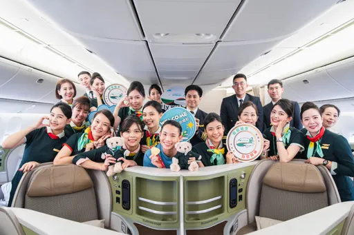 國內唯一航空公司獲「體育推手獎」 長榮供舒適飛航伴選手征戰