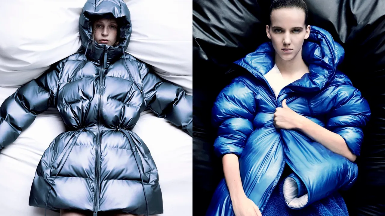 RAINS推出一系列羽絨新品。品牌提供