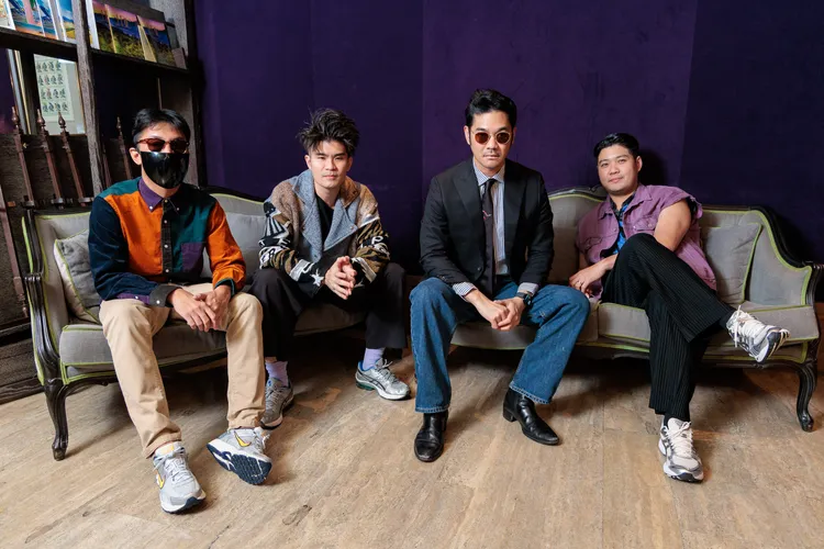 getsunova由吉他手Natee（左起）、吉他手Noth、主唱Name、鼓手Prit組成。無限娛樂提供