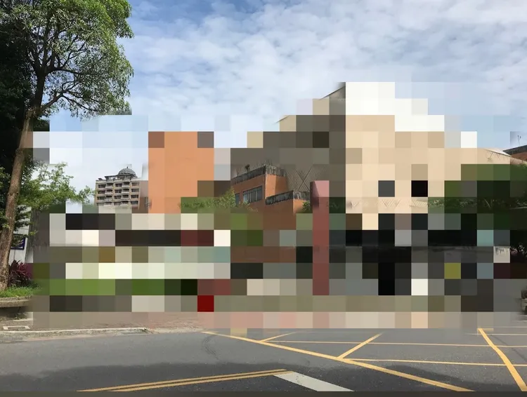 土城警分局與割頸案學校進行聯防，若校園攜帶刀械將依法處置。翻攝自Google地圖