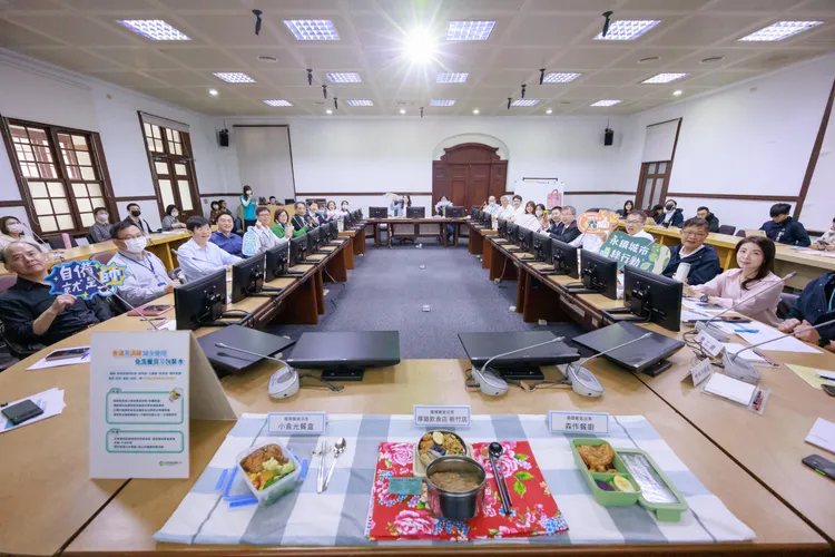 竹市府推動減塑獲「特優」二連霸。新竹市府提供