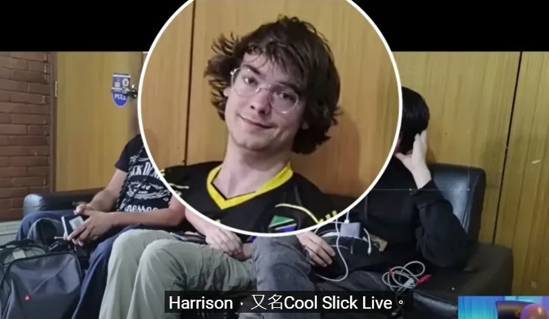 綽號Cool Slick Live的直播主「Harrison」,與友人專找亞洲國家女性下手。翻攝自YT頻道「好機車」