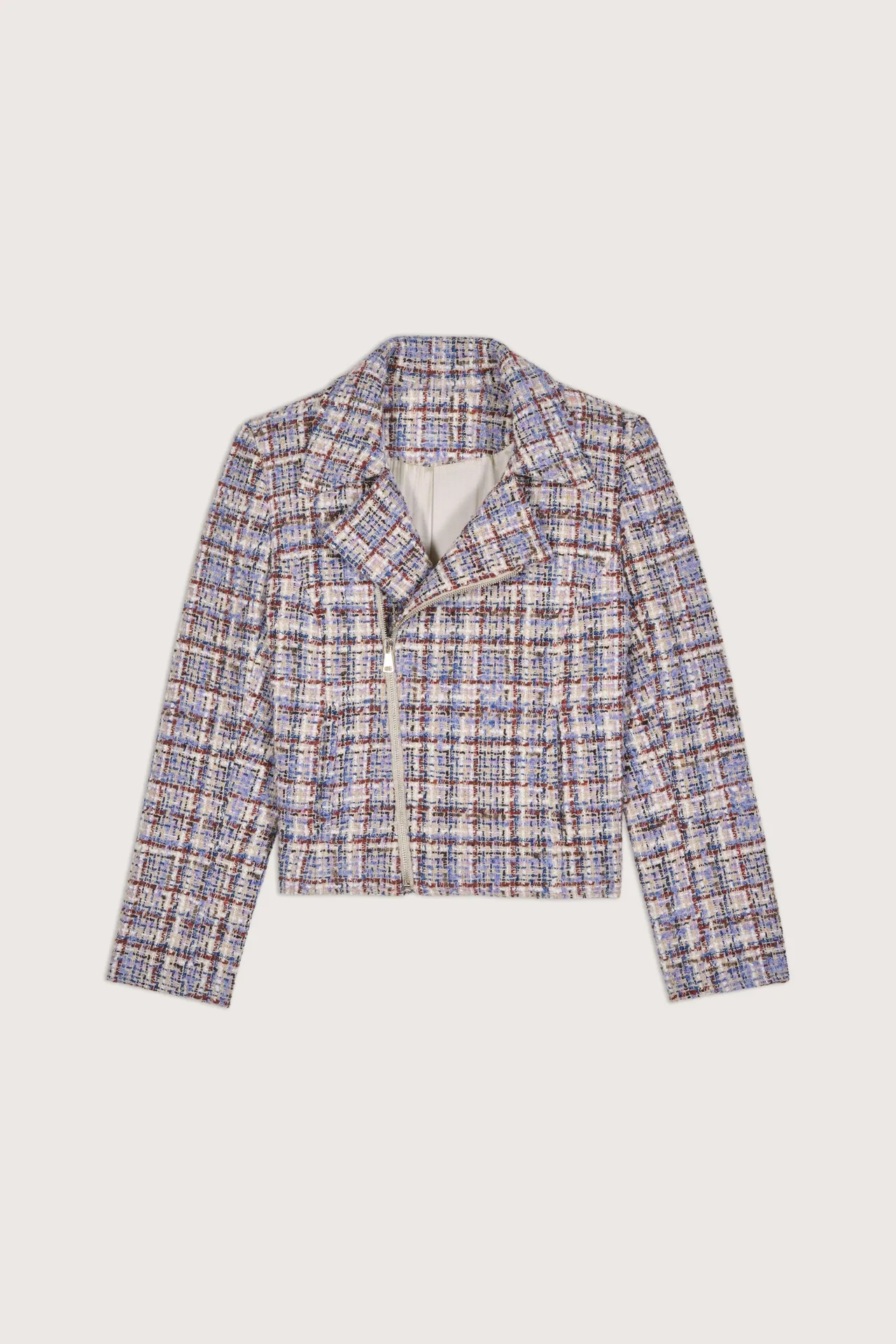 Tyee粗花呢機車外套，1萬6305元。品牌提供