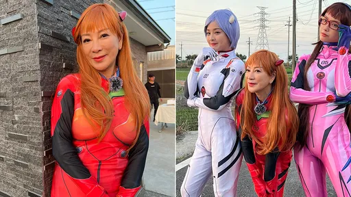 超驚艷「繡惠明日香」引爆鄉民熱議　網嚇：上世紀福音戰士