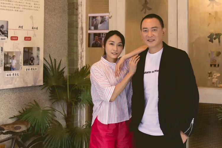 江祖平（左）和王識賢超有默契。東森提供