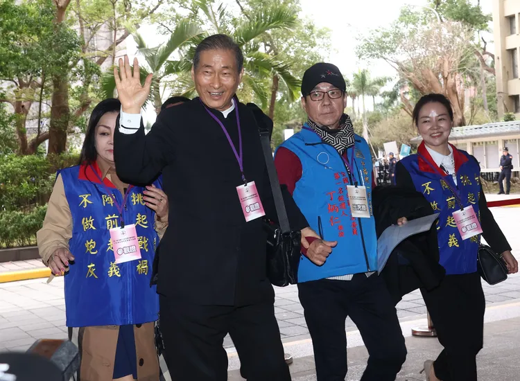 中華統促黨黨主席張安樂。彭欣偉攝