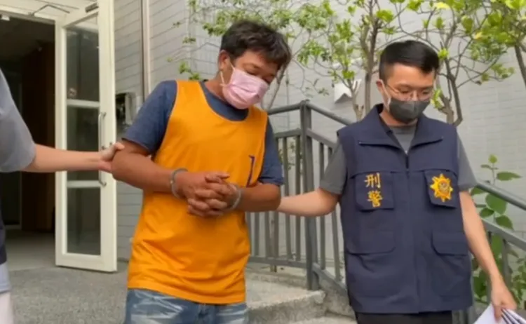 易姓男子遭移送法辦。翻攝畫面