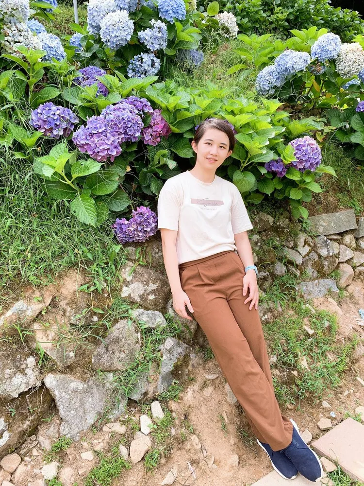 林妍文目前仍待字閨中。台西分局提供