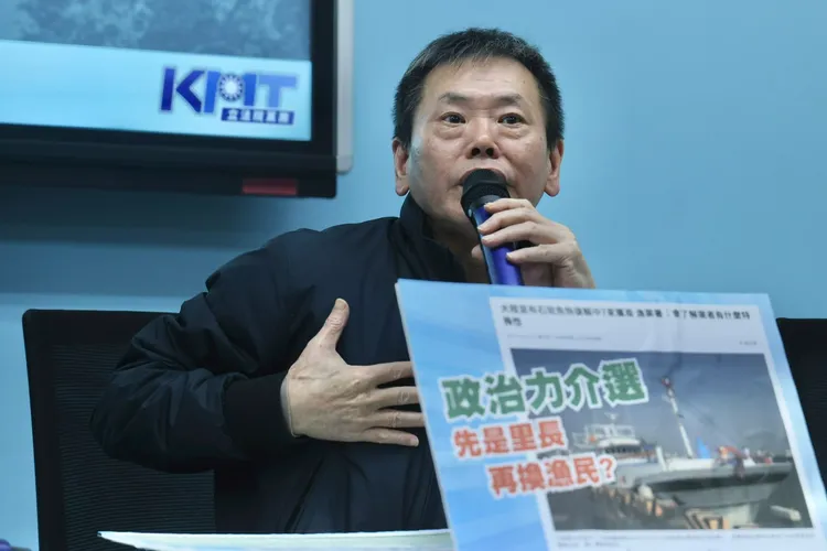 林為洲嗆只有民進黨把石斑魚當統戰工具。林林攝