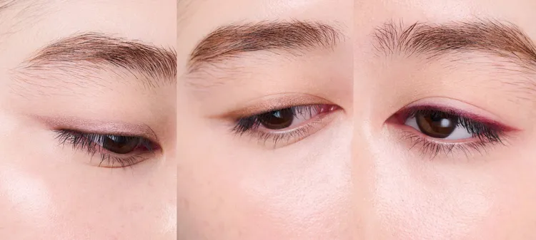 知音采色眼線筆（左起）X04、X05、X06。品牌提供