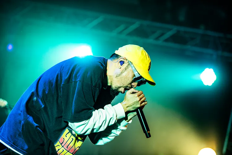 熱狗昨晚在簡單音樂節開唱。本色音樂提供