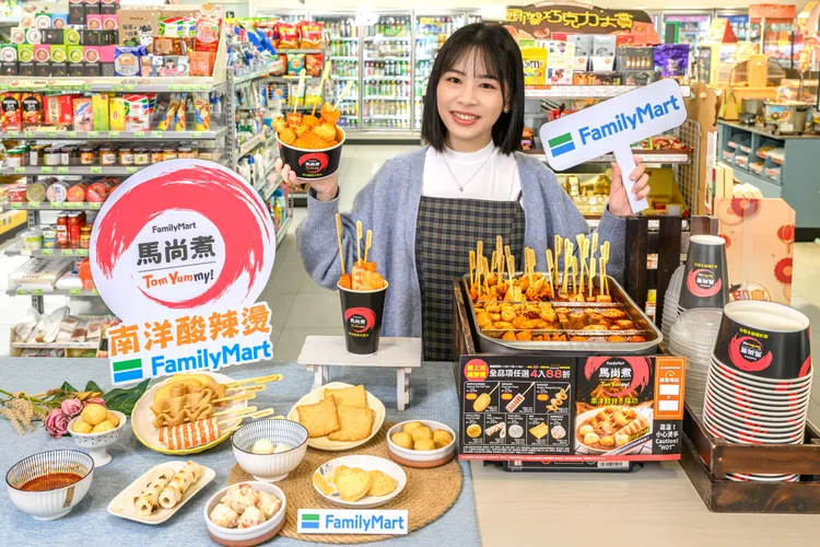 全家建鑫店今年動員超過10倍人力。業者提供