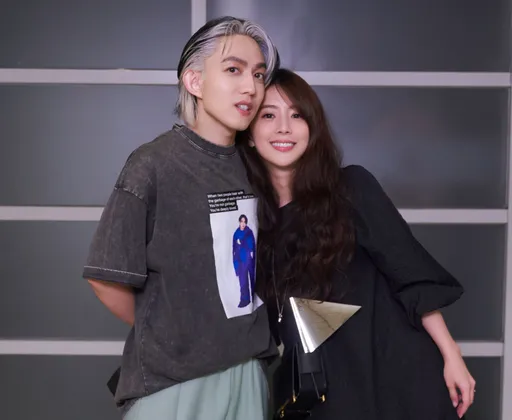 有圖為證|丁文琪臉貼依偎林宥嘉 生了2個孩子還美成這樣!