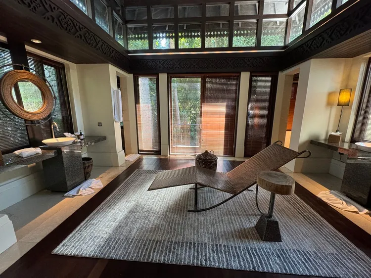 Villa內部。吳玉愛攝