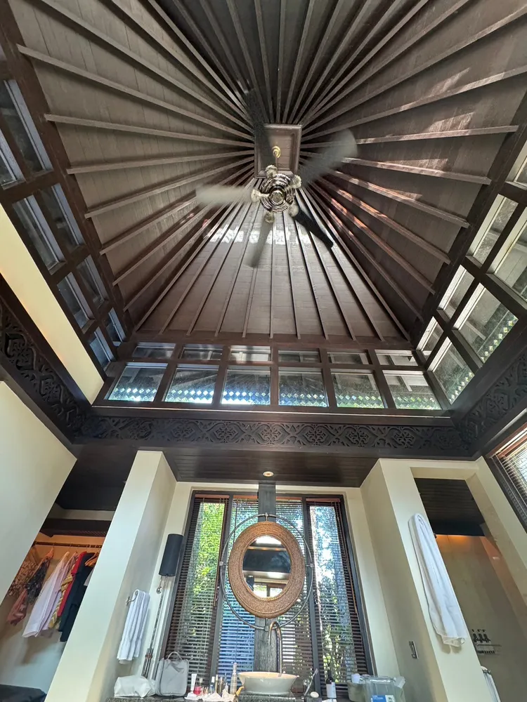 Villa內部。吳玉愛攝