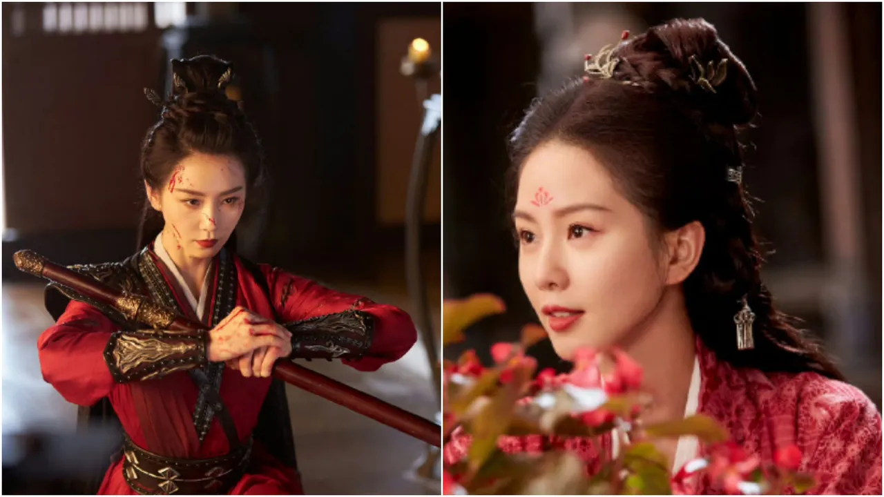 劉詩詩主演的戲劇《一念關山》劇照美輪美奐。翻攝自劉詩詩微博