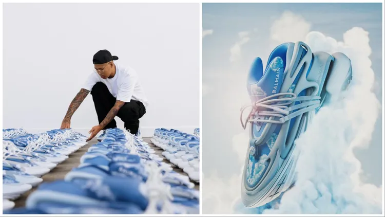 BALMAIN美國知名定製鞋藝術家Ant Kai推出特別限量版UNICORN。品牌提供