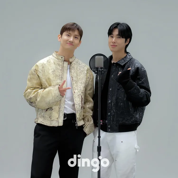 昌珉（左）、允浩日前上《Killing Voice》飆唱21首經典歌曲，讓粉絲大飽耳福。翻攝dingo music IG