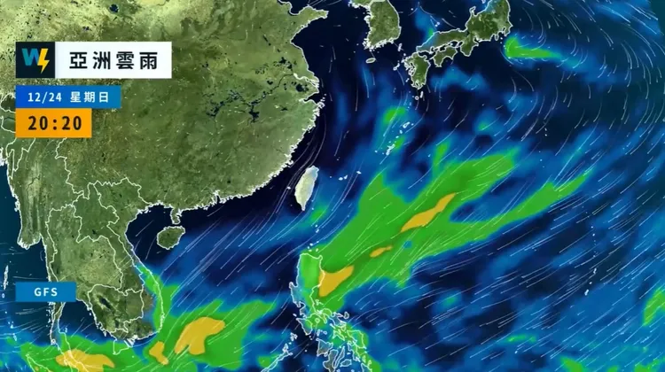 李至晟指出，週末隨著冷氣團減弱，各地又會開始回溫。翻攝臉書「氣象達人彭啟明」