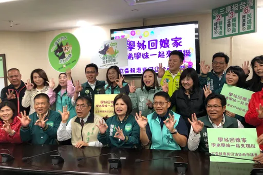 賴惠員拜訪市議會為孩子爭福利 盼0至15歲通通加3千元