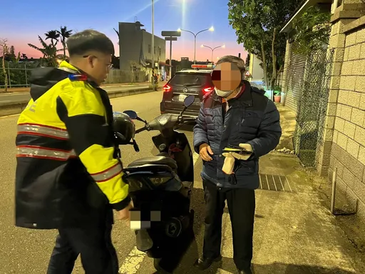 闆娘鑰匙未拔機車遭竊 大園警調軌跡、掌行蹤1小時逮人