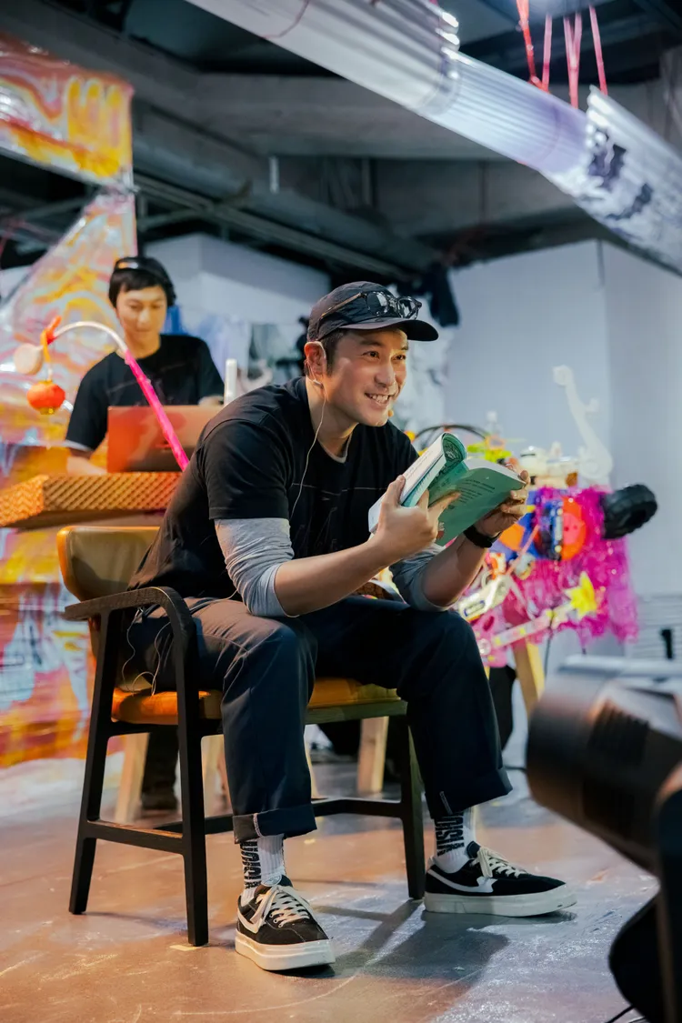 張孝全說故事。騷耳有限公司提供