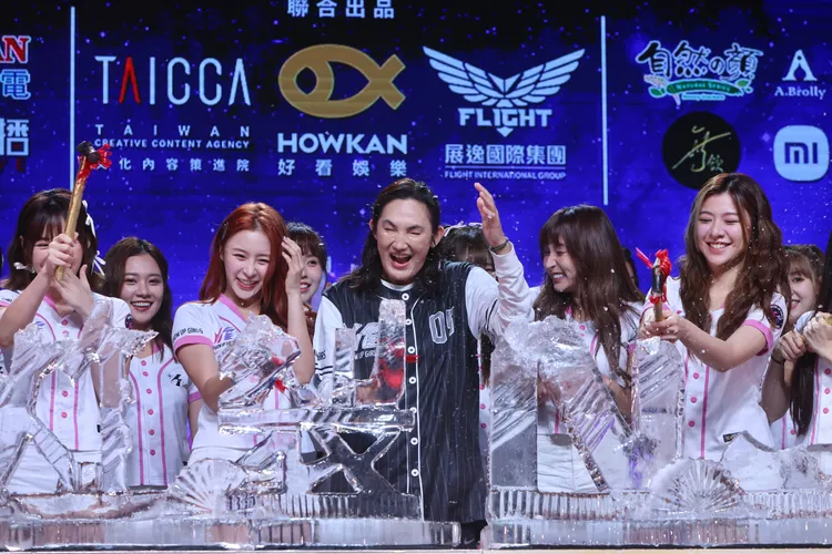 林襄出席《炸裂吧！女孩》記者會。林林攝