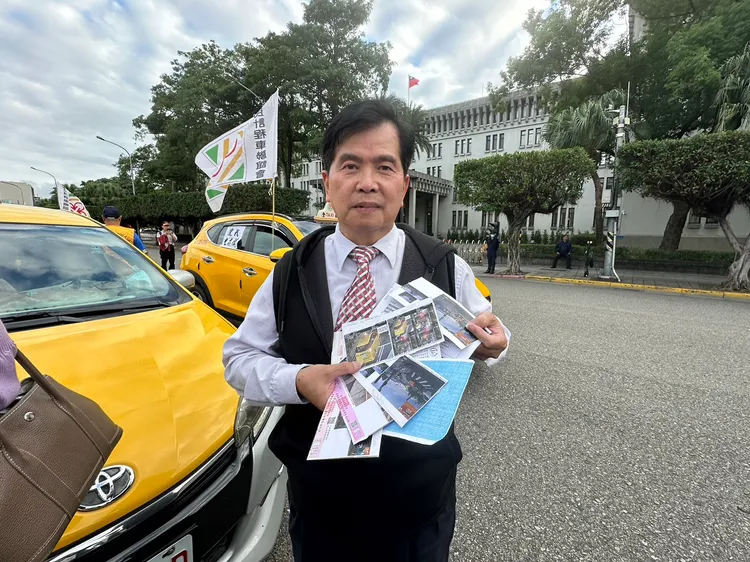 計程車司機阿亮。陳怡文攝