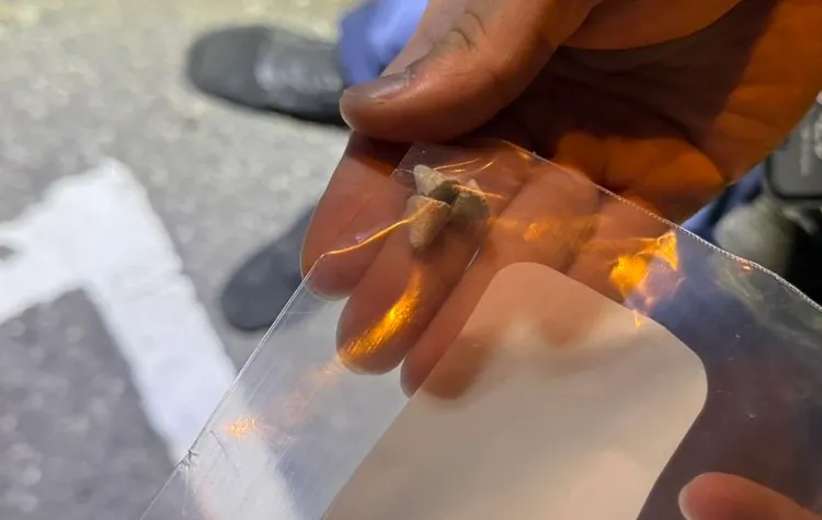 現場找到3個彈頭，是否為槍枝擊發仍有待調查。民眾提供