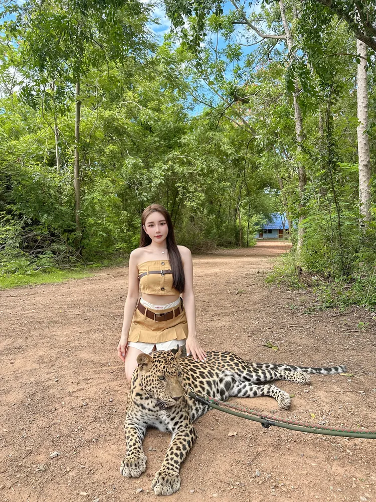 施欣如Cindy直播間粉絲愛聽她分享旅行點滴。（17LIVE提供）